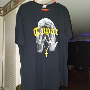 ☆NWOT Black 2 Pac Tupac Shakur  T-shirt☆